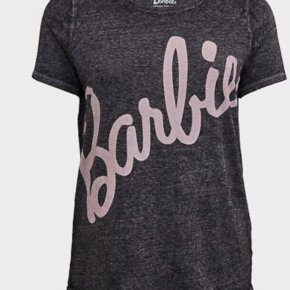 NWT Torrid Barbie Classic Fit Cotton Crew Tee - Picture 3 of 5